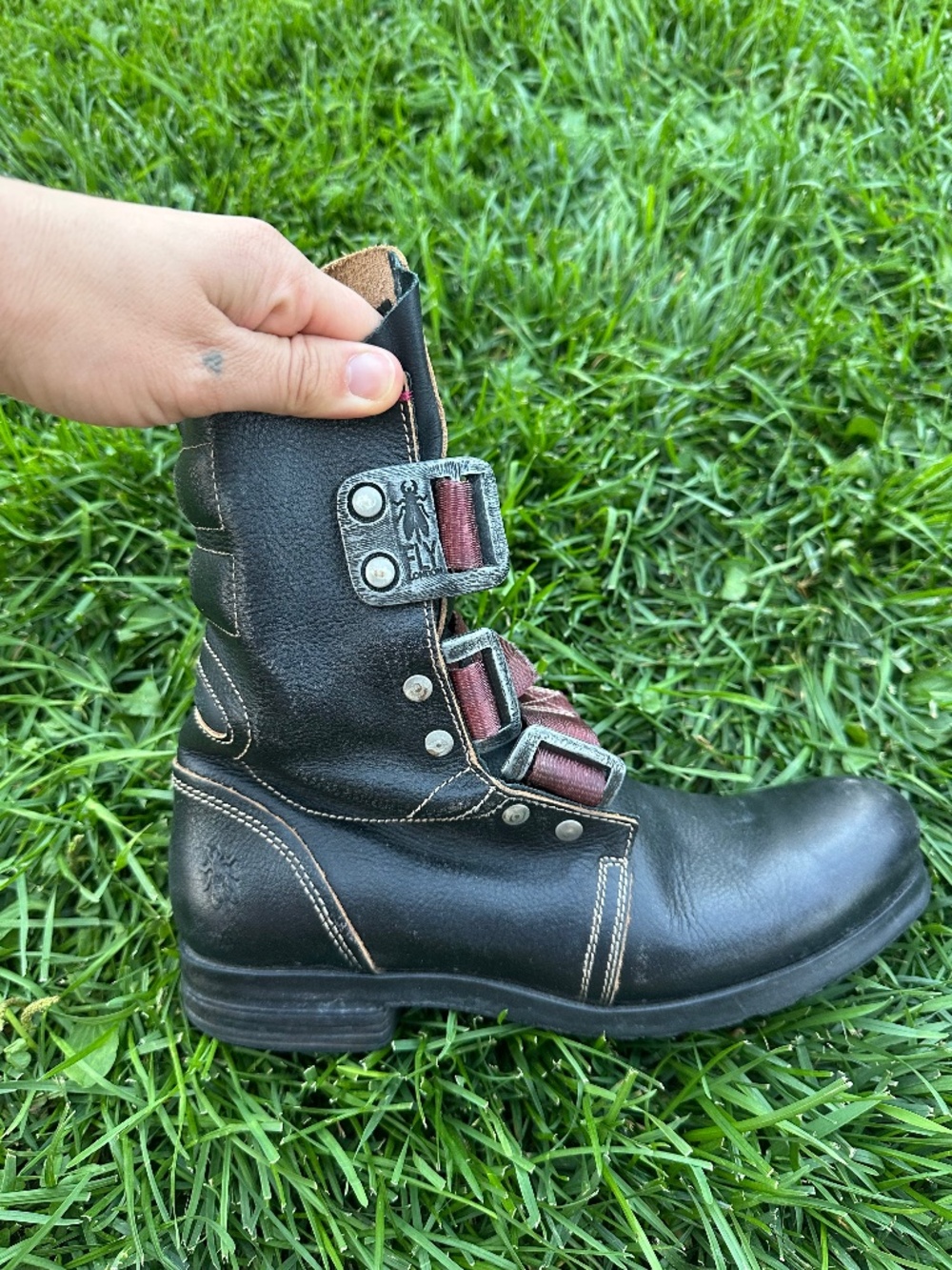 Fly London "Stif" Military / Biker Boots